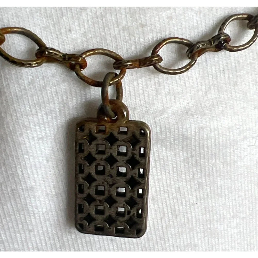 Southwestern Metal And Ceramic Belt -- 48